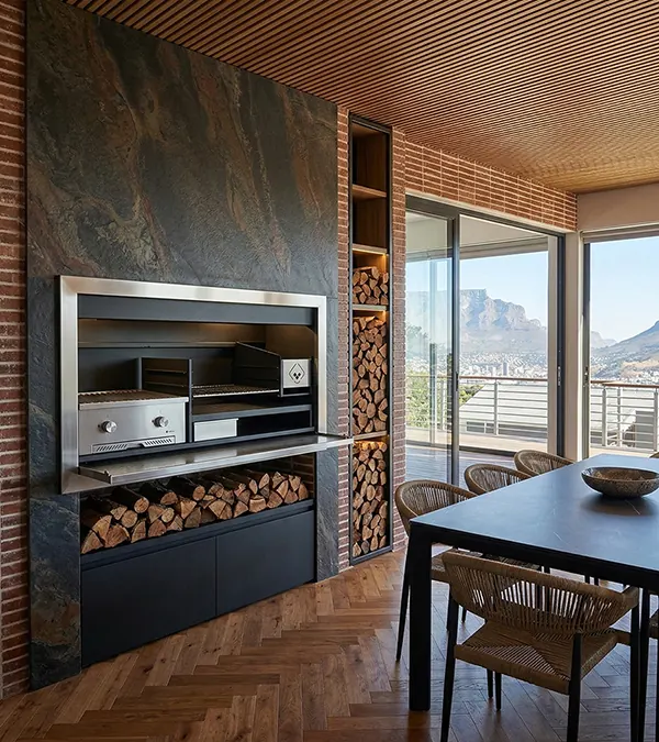 Affordable Luxury Gas & Wood Combo — SAfire braai