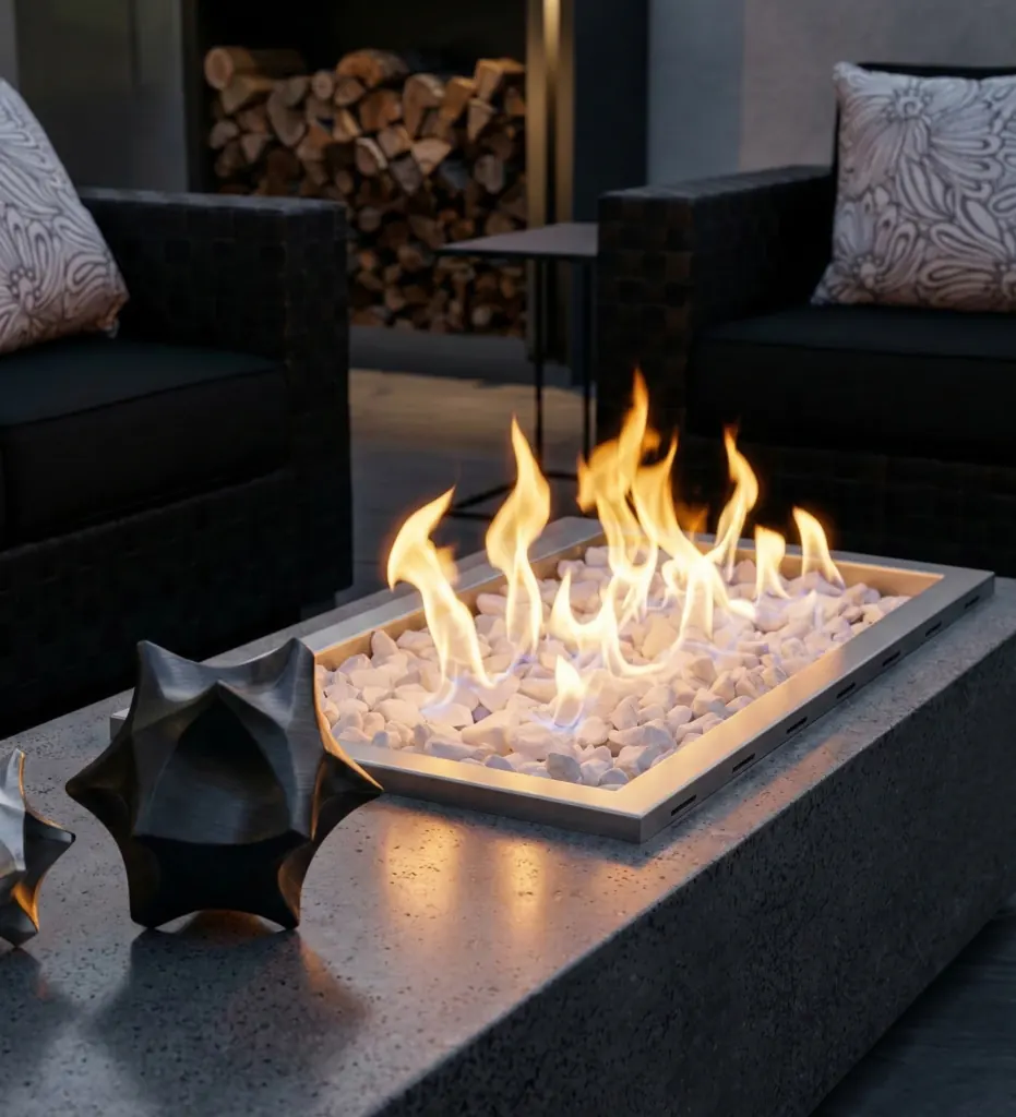SAfire Slick Gas Firepit — SAfire braai