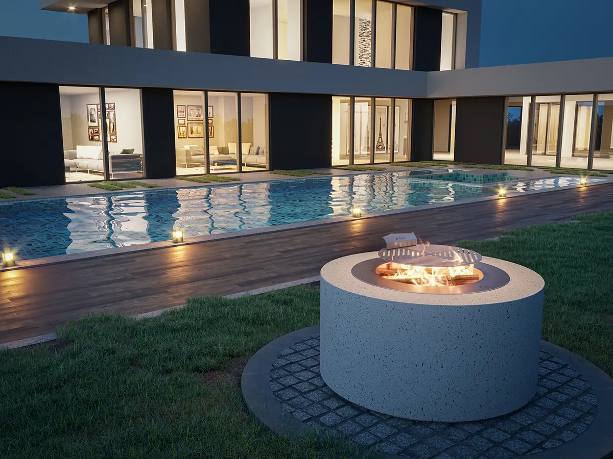 SAfire Rondo Wood Firepit — SAfire braai
