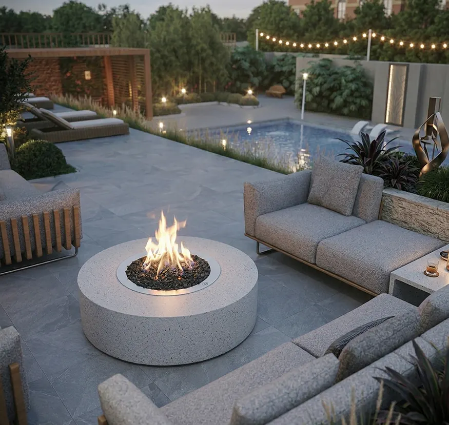 SAfire Sirca Gas Firepit — SAfire braai
