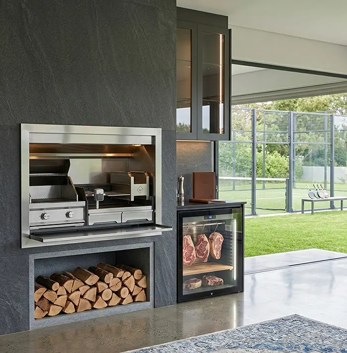 Pyro Gas & Wood Braai Grill Combo — SAfire braai
