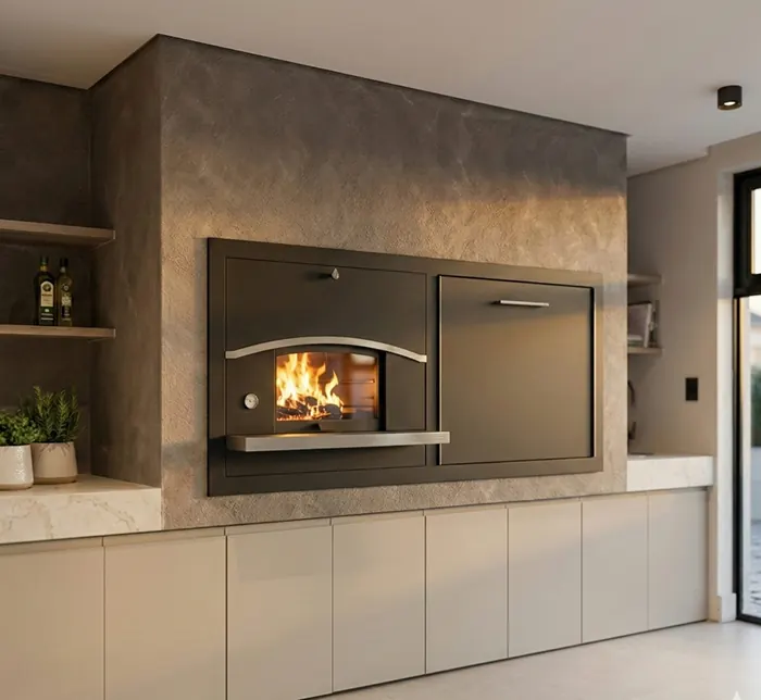 Pyro Wood Braai with Pizza Oven — SAfire braai